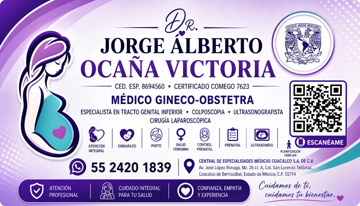 Foto 2 de Dr. Ocaña Victoria Jorge Alberto integral, por Ginecología integral Dr Ocaña