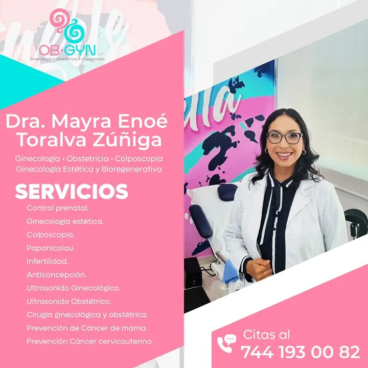 Foto 2 de Mayra Toralva Zúñiga, por Ginecóloga Mayra Toralva Zúñiga
