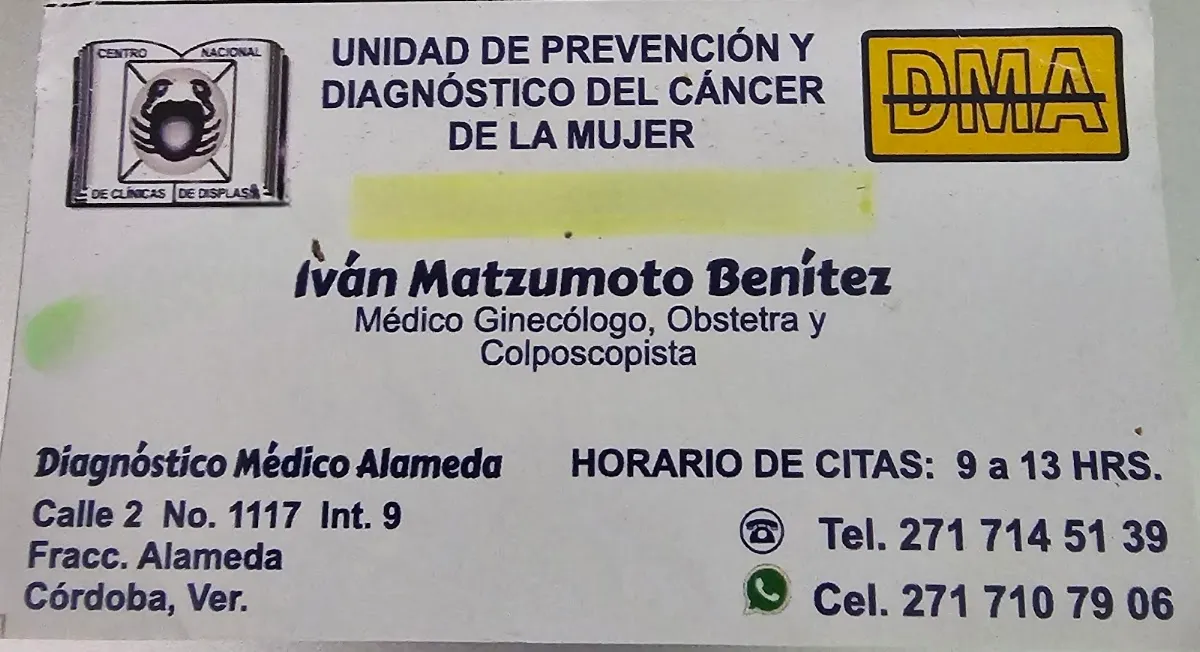 Foto 1 de IVAN MATZUMOTO Ginecólogico, por Iván Matzumoto Benítez