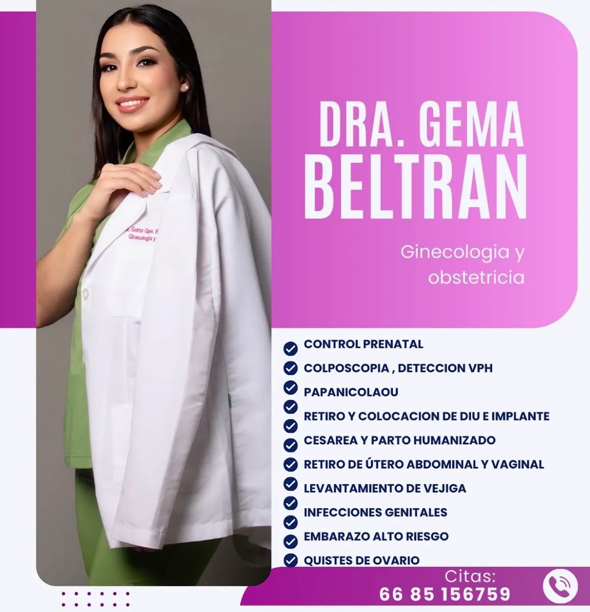 Foto 4 de Dra. Gema Beltrán Apodaca., por Dra Gema Beltrán Apodaca. Ginecologa