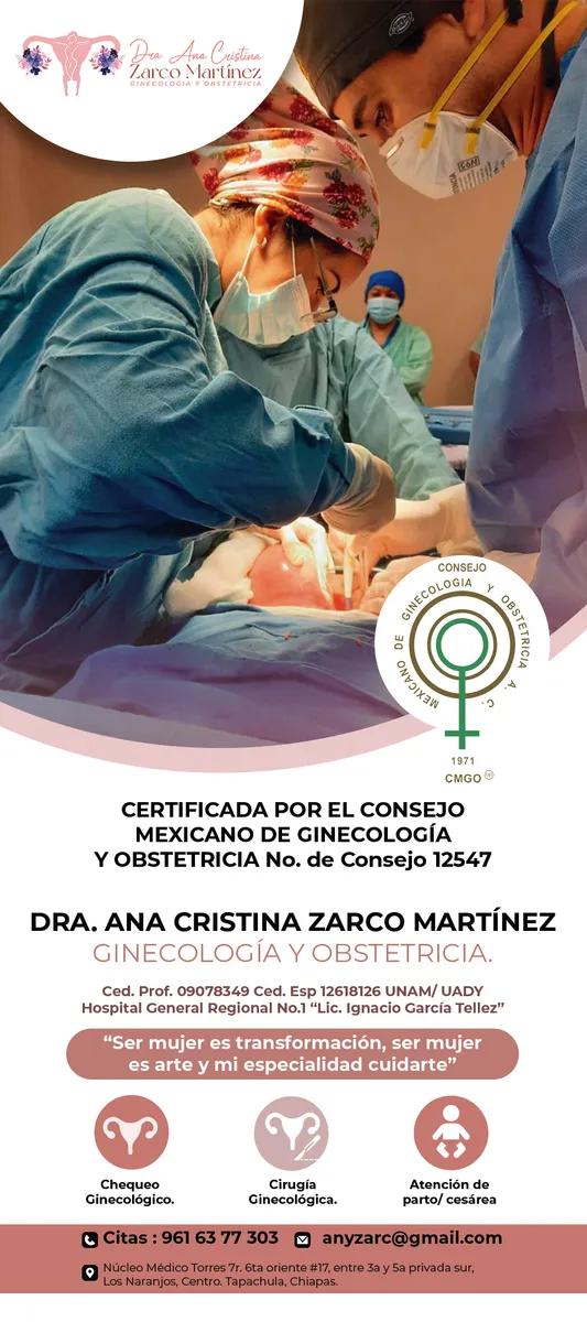 Foto 1 de Dra. Ana Cristina Zarco Martinez, por Dra Ana Cristina Zarco Martinez