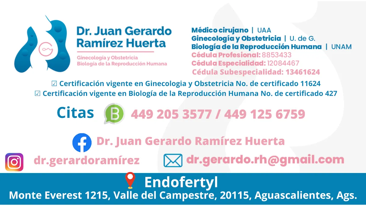 Foto 3 de Dr. Juan Gerardo Ramirez Huerta., por Dr. Juan Gerardo Ramirez Huerta. Ginecólogo | Fertilidad