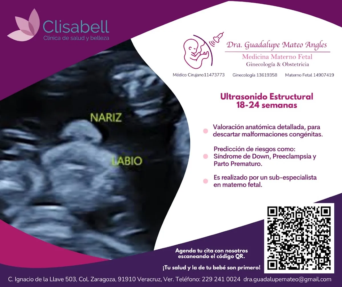Foto 1 de Dra. Guadalupe Mateo Angles, por Dra. Guadalupe Mateo Angles, Ginecólogo Materno Fetal