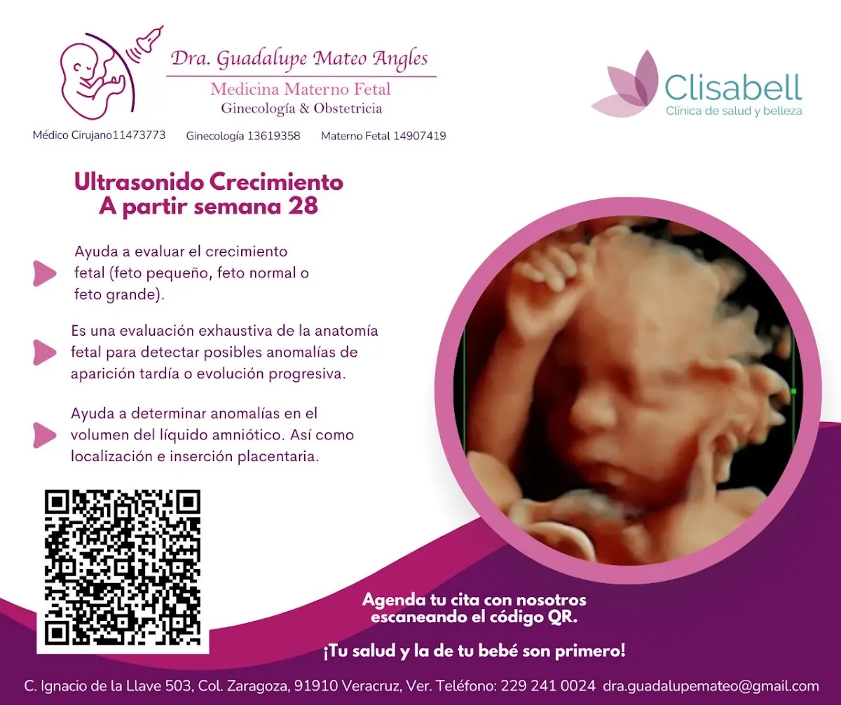 Foto 4 de Dra. Guadalupe Mateo Angles, por Dra. Guadalupe Mateo Angles, Ginecólogo Materno Fetal