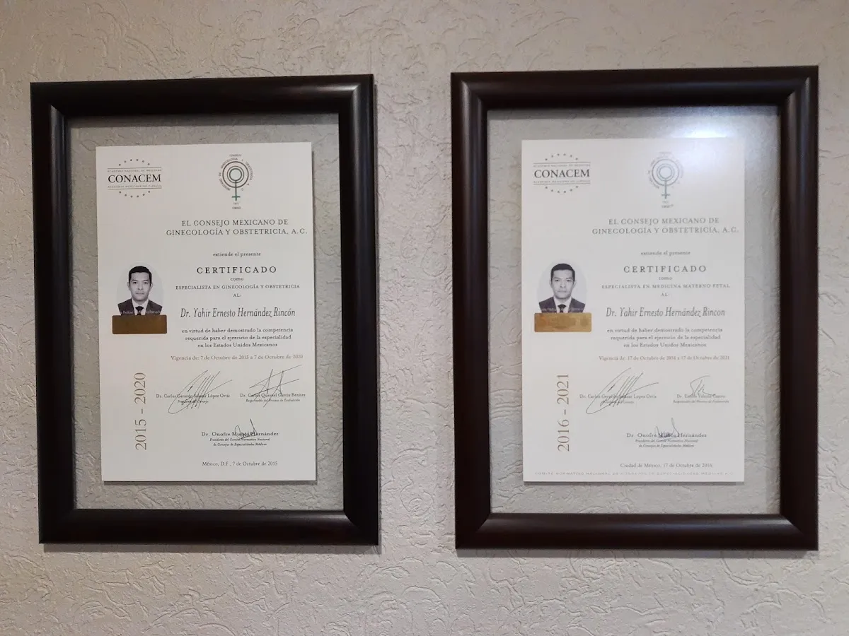 Foto 4 de Dr. Yahir Ernesto Hernández Rincón, por 🥇Dr. Yahir Ernesto Hernández Rincón (Ginecólogo, Medicina Materno Fetal, Colposcopia)