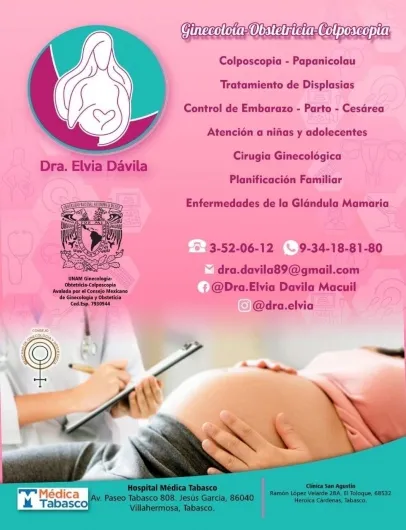 Foto 4 de Dra. Elvia Dávila Macuil, por Dra. Elvia Dávila Macuil, Ginecólogo