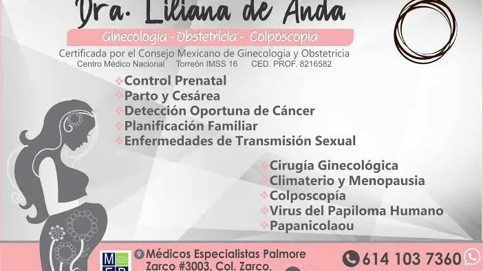 Foto 1 de Dra. Liliana de Anda., por Dra. Liliana de Anda. Ginecología, obstetricia y colposcopía