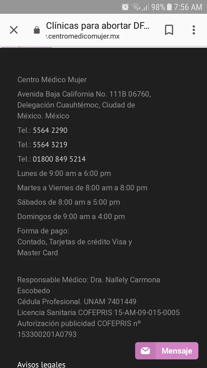 Foto 1 de Clinica De La Mujer, por tortu ga