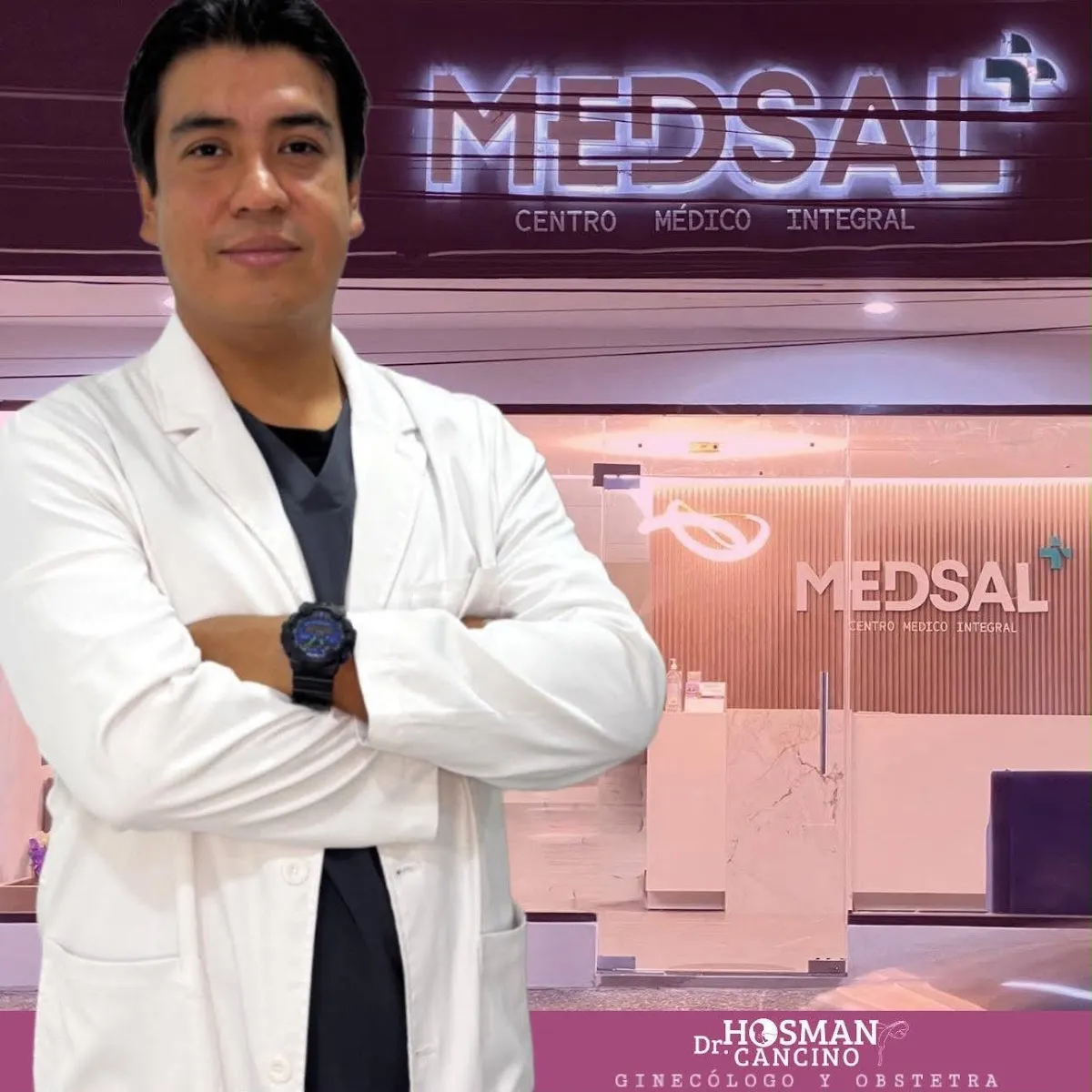 Foto 1 de Dr. Hosman Cancino, por Consultorio Dr. Hosman Cancino Ginecologo y Obstetra