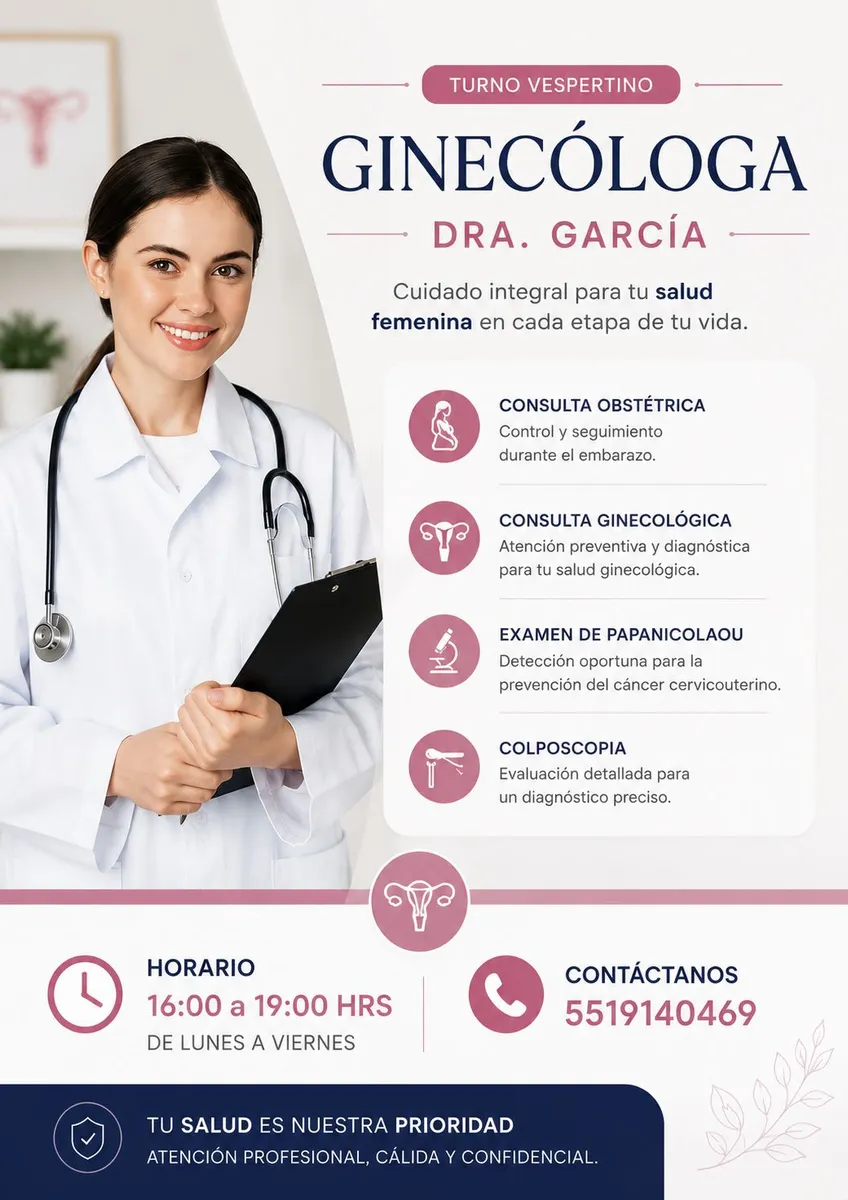 Foto 2 de Dra. de García, por Consultorio de Ginecología y Obstetricia Dra. García