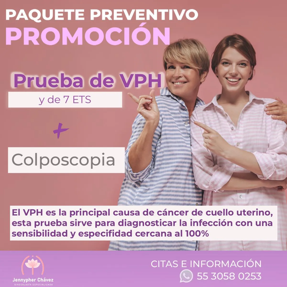 Foto 4 de Dra. Especializada. Jennypher Chávez, por Ginecología Especializada. Dra. Jennypher Chávez