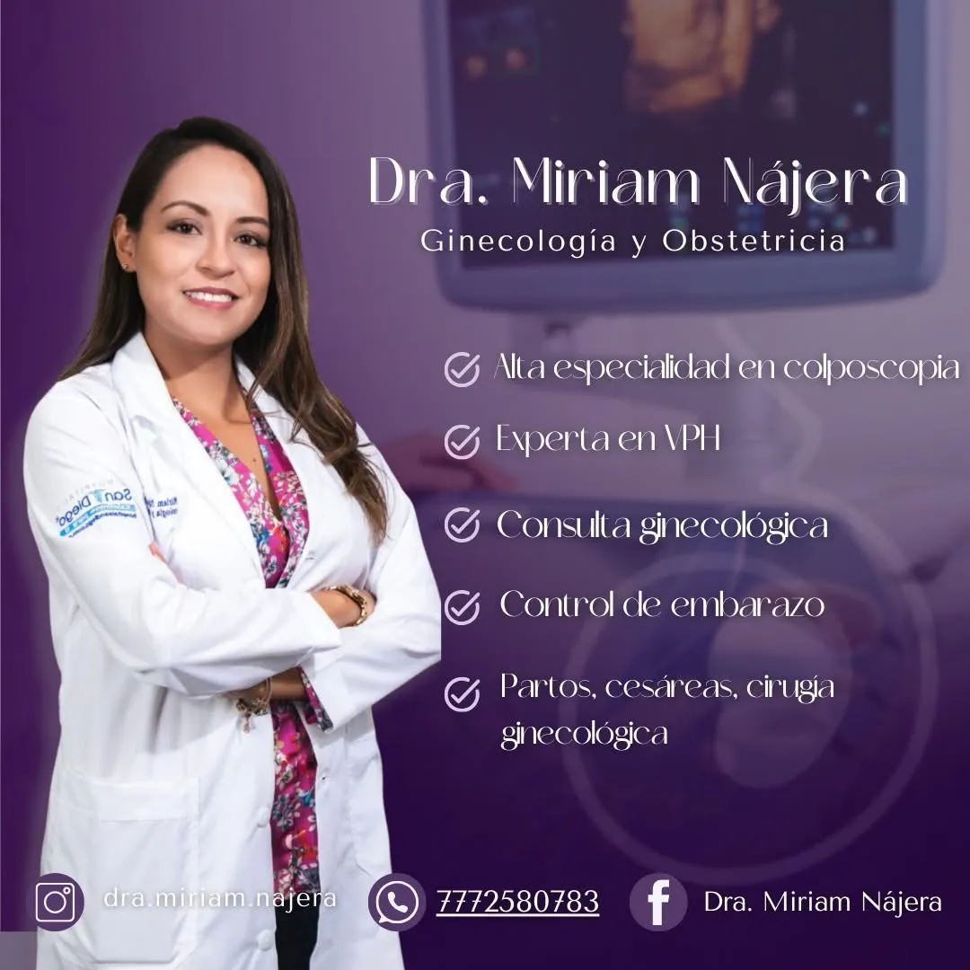 Foto 4 de Dra. Miriam Nájera, por Dra Miriam Nájera Ginecóloga