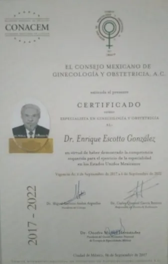 Foto 3 de Dr. Enrique Escotto González, por Dr. Enrique Escotto González, Ginecólogo