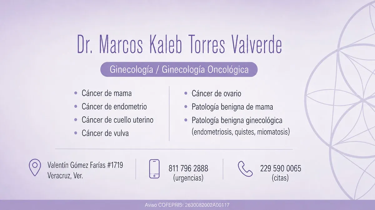 Foto 4 de Dr. Marcos Kaleb Torres, por Dr. Marcos Kaleb Torres - Ginecología Oncológica