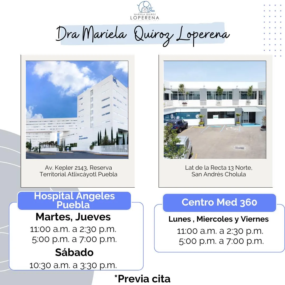 Foto 4 de Dra. Mariela Quiroz Loperena, por Dra Mariela Quiroz Loperena - Ginecologa en Puebla