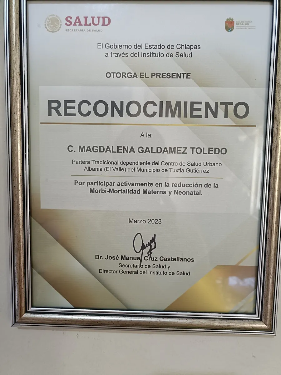 Foto 1 de Partera Certificada Magdalena Galdámez, por MIGUEL ANGEL CARRILLO BARRIOS