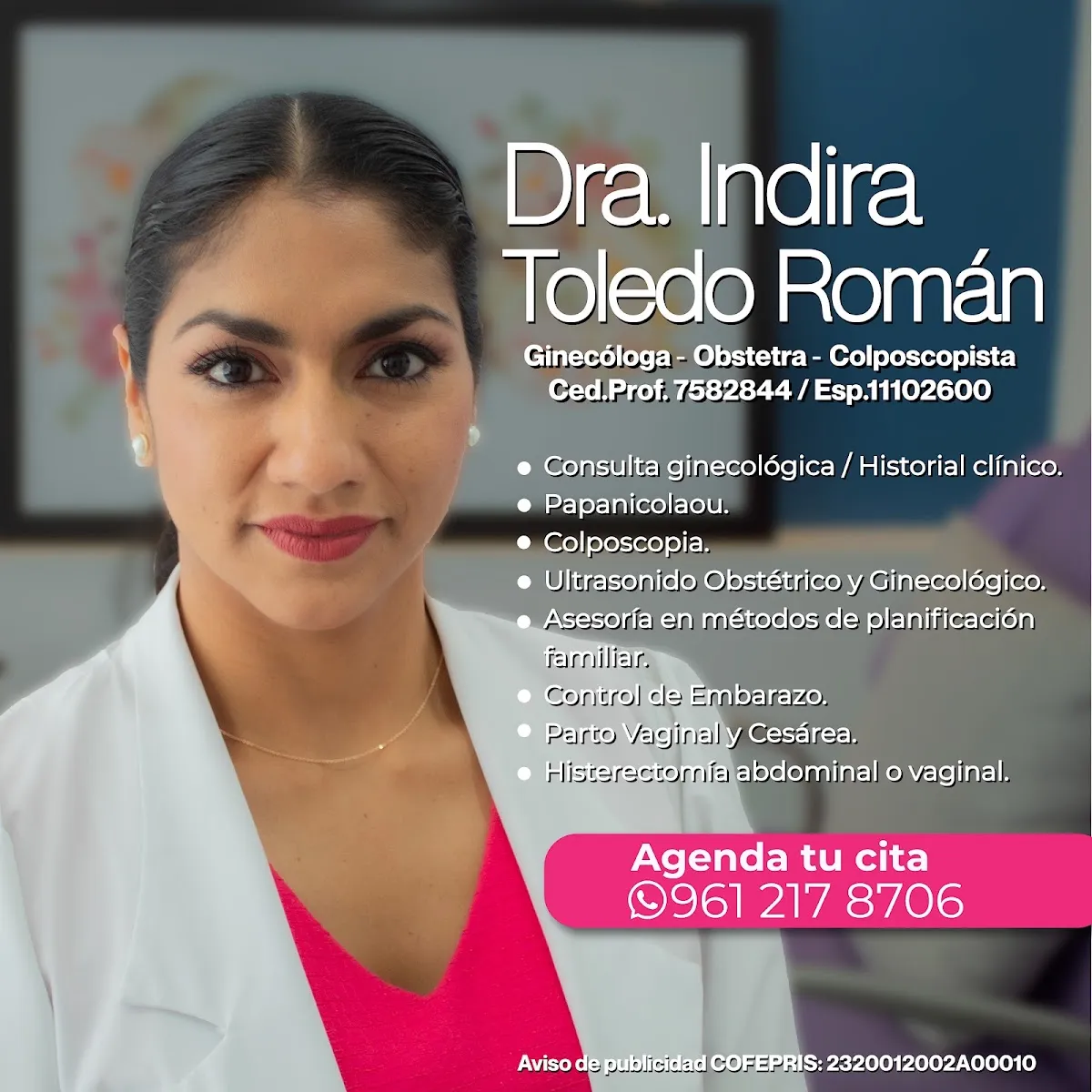 Foto 4 de Dra. Indira Toledo Román, por Dra. Indira Toledo Román