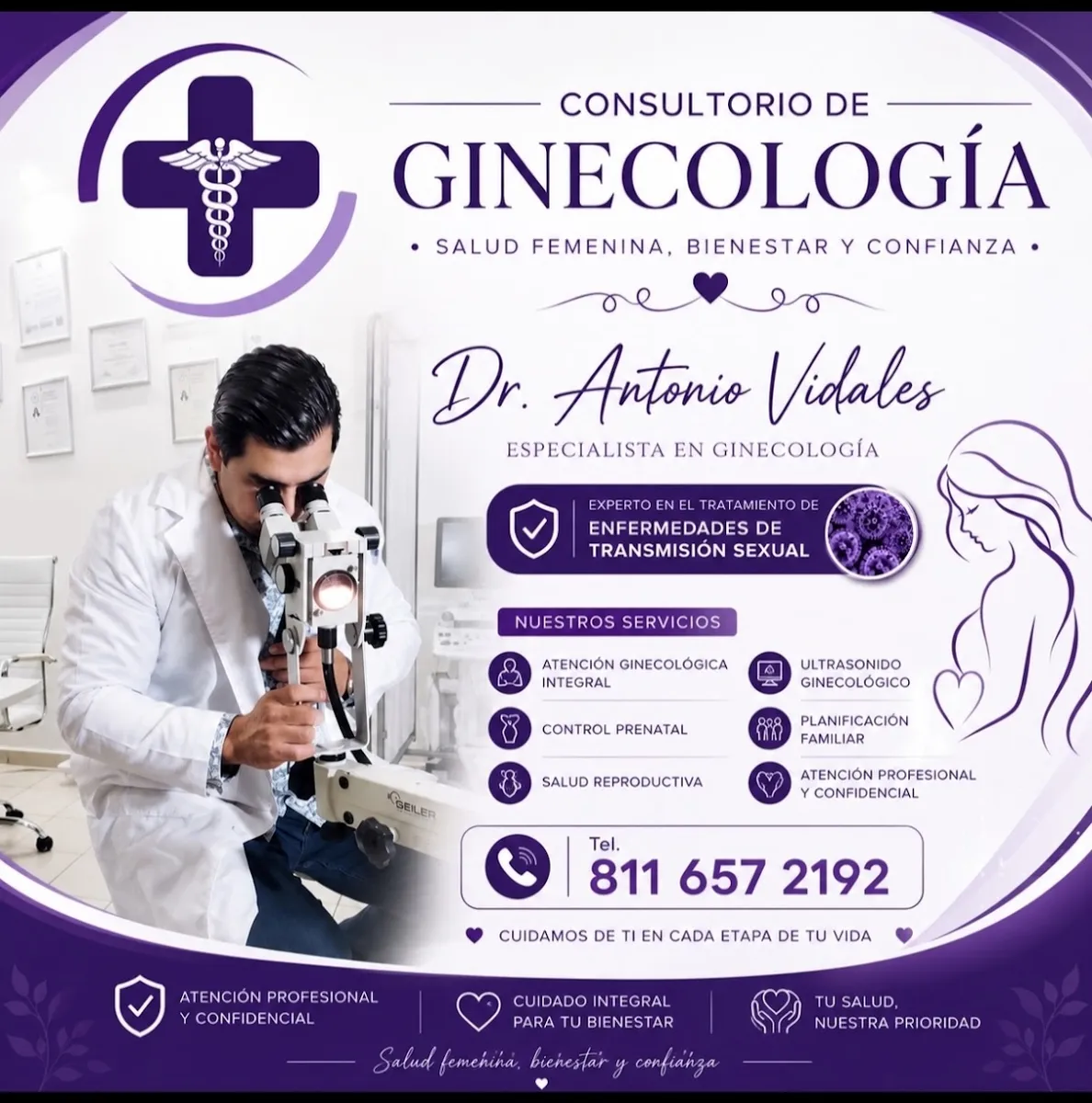 Foto 3 de Dr. Vidales, por Ginecologo Dr VIDALES