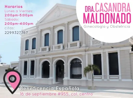 Foto 4 de Dra. Casandra Maldonado Espinosa, por Dra. Casandra Maldonado Espinosa, Ginecólogo
