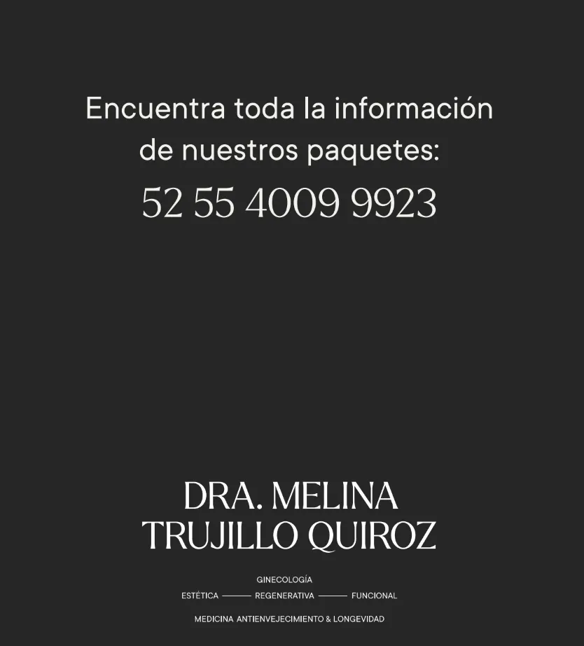Foto 4 de Dra. Melina Trujillo Quiroz, por Dra. Melina Trujillo Quiroz, Ginecóloga estética, regenerativa y funcional.