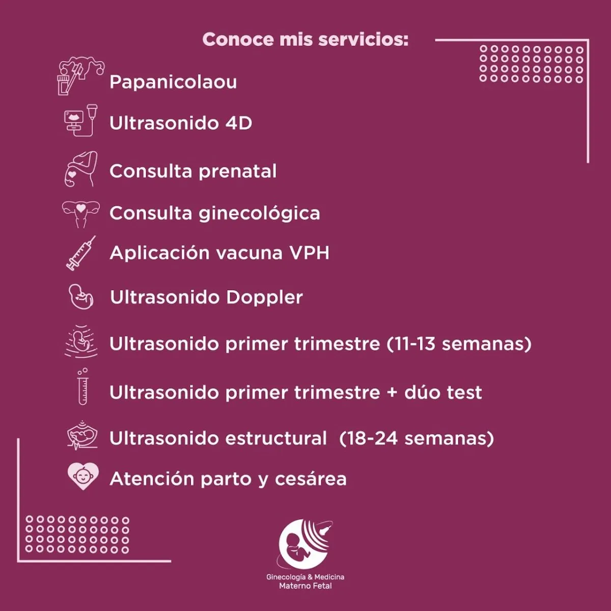 Foto 1 de Dra. Cristina Sánchez y medicina fetal, por Dra Cristina Sánchez ginecologia y medicina fetal