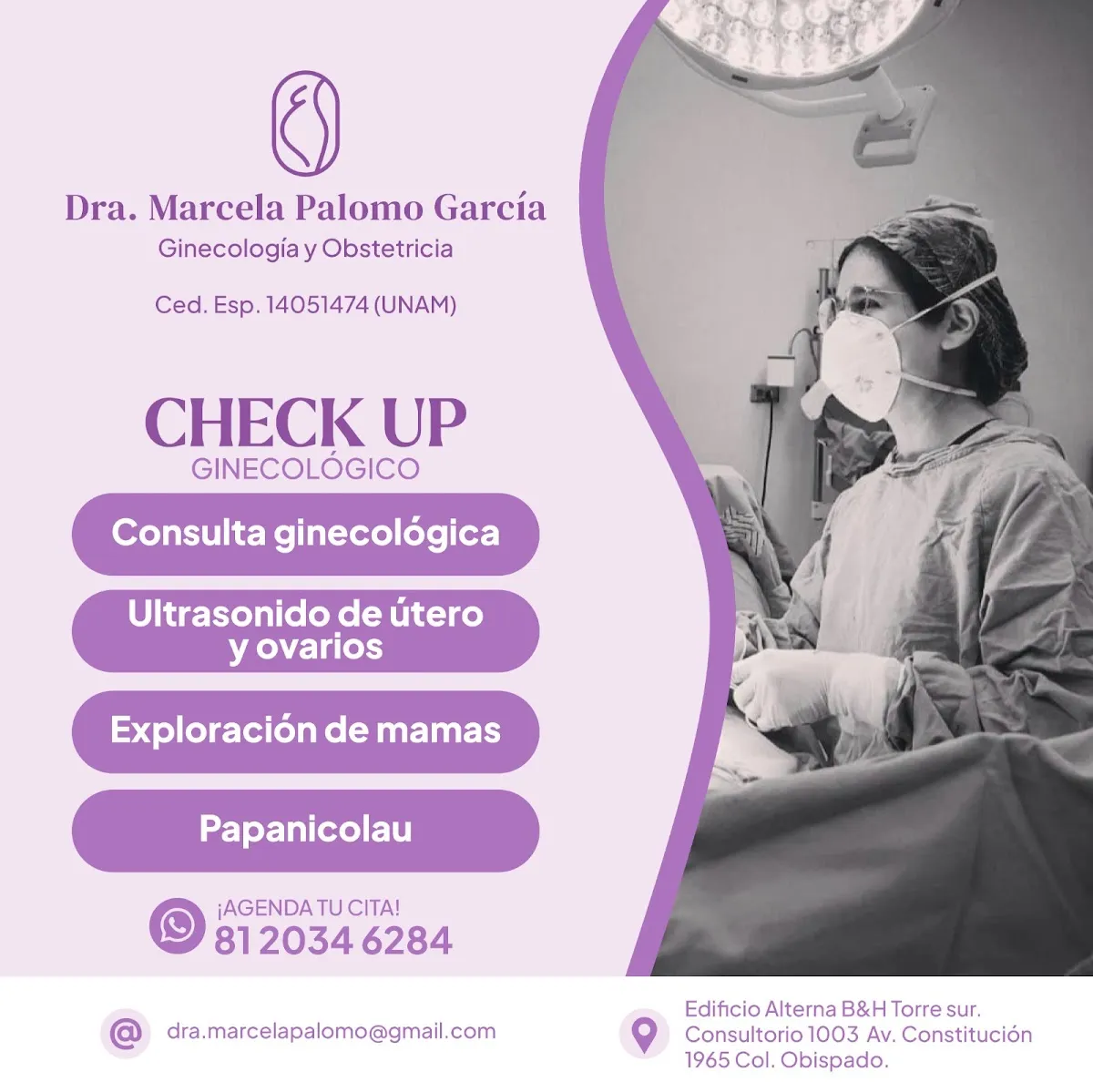 Foto 4 de Dra. Marcela Palomo García, por Dra. Marcela Palomo García Ginecología y Obstetricia