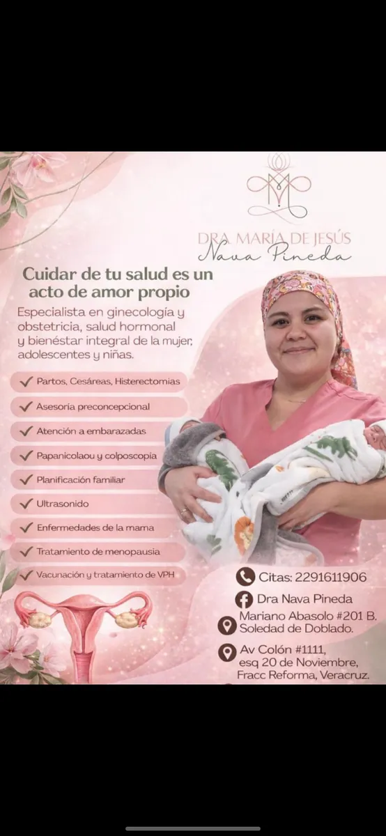 Foto 4 de Dra. Maria de Jesus Nava Pineda, por Dra Maria de Jesus Nava Pineda GINECOLOGIA Y OBSTETRICIA