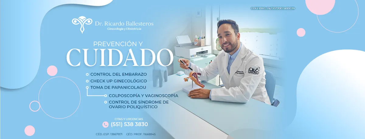 Foto 1 de Dr. Ricardo Alberto Ballesteros Mera, por Dr. Ricardo Alberto Ballesteros Mera | Ginecología y Obstetricia