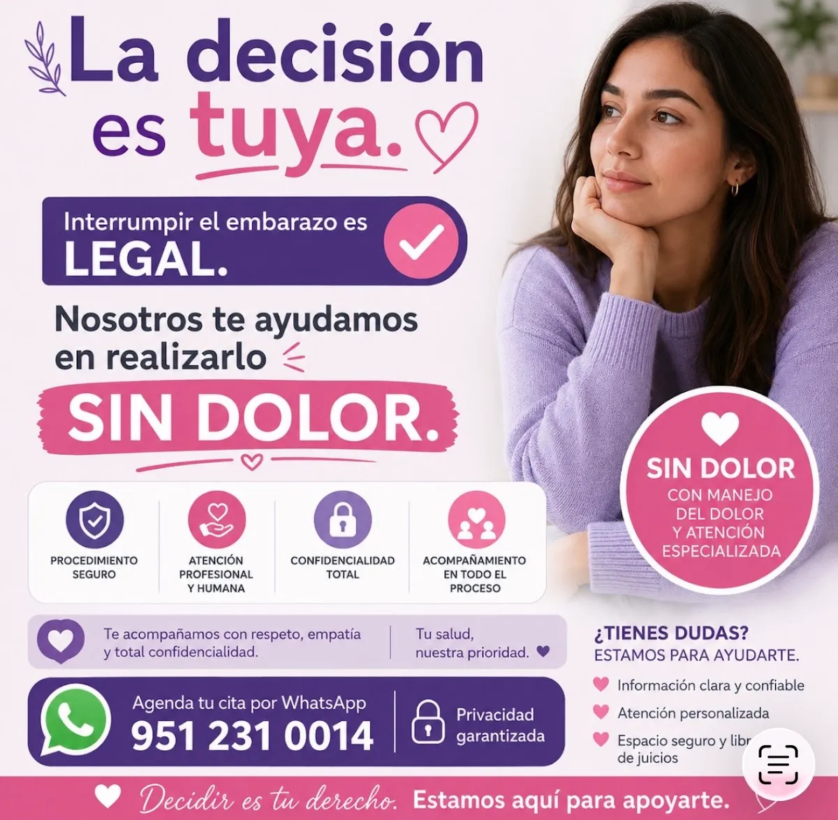 Foto 4 de Unidad de Ginecología Integral Oaxaca/ Aborto, por Unidad de Ginecología Integral Oaxaca
