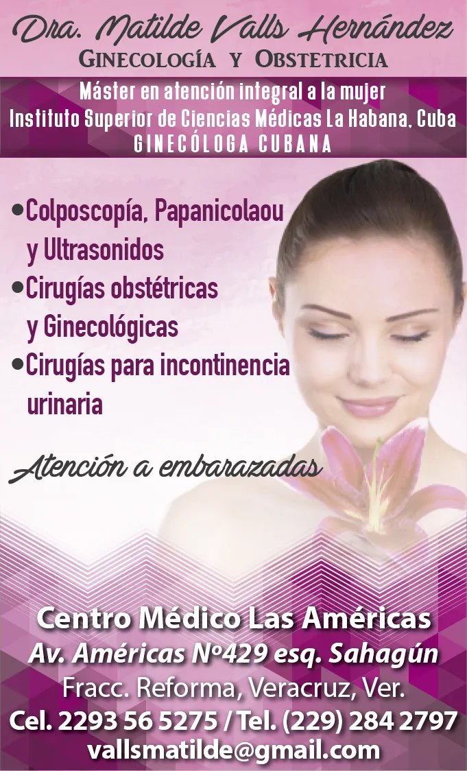 Foto 4 de Dra. Matilde Valls Hernandez, por Medical Magazine Veracruz