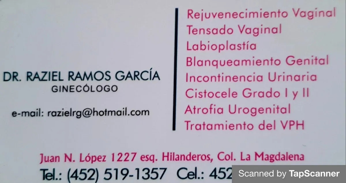 Foto 1 de Dr. Raziel Ramos G., por Dr. Raziel Ramos G.