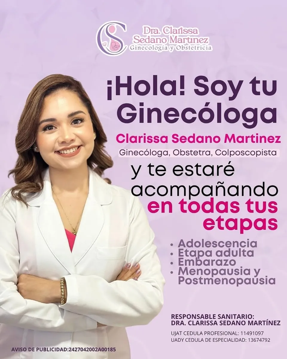 Foto 4 de Dra. Clarissa Sedano Martinez, por Dra. Clarissa Sedano Martinez