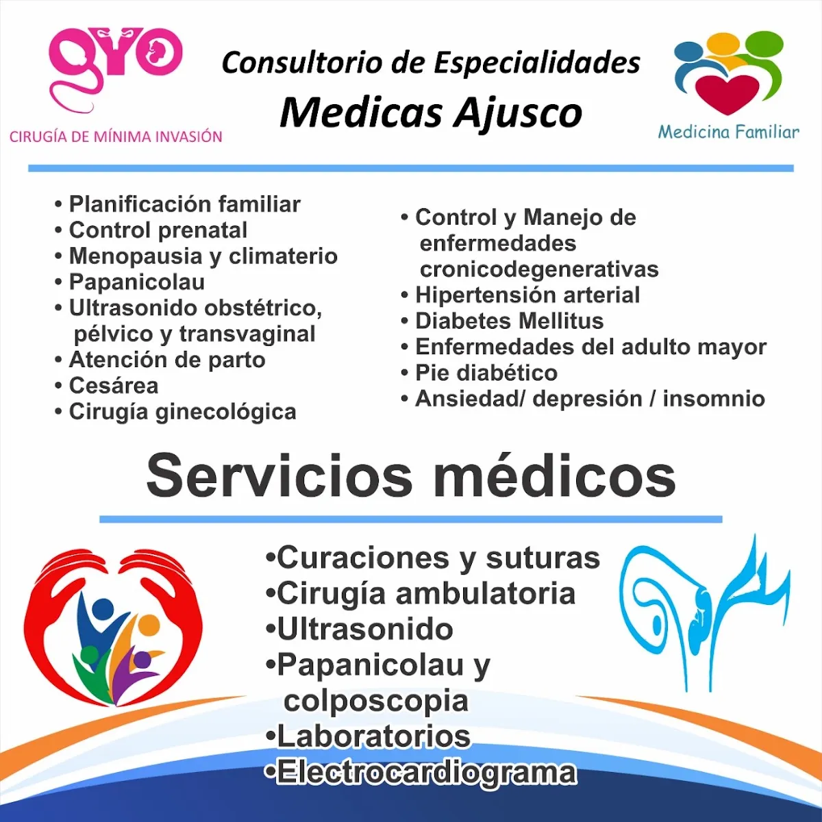 Foto 1 de Clínica Ginecológica, por Clínica Ginecológica, Materno infantil y de Especialidades Medicas Ajusco