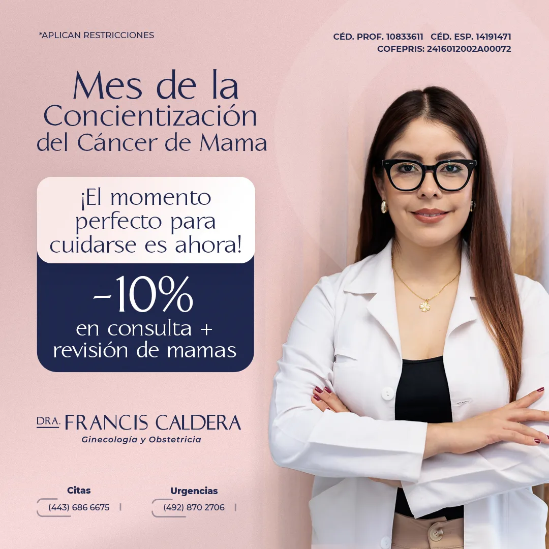 Foto 3 de Dra. Francis Caldera, por Dra. Francis Caldera | Ginecóloga y Obstetra en Morelia