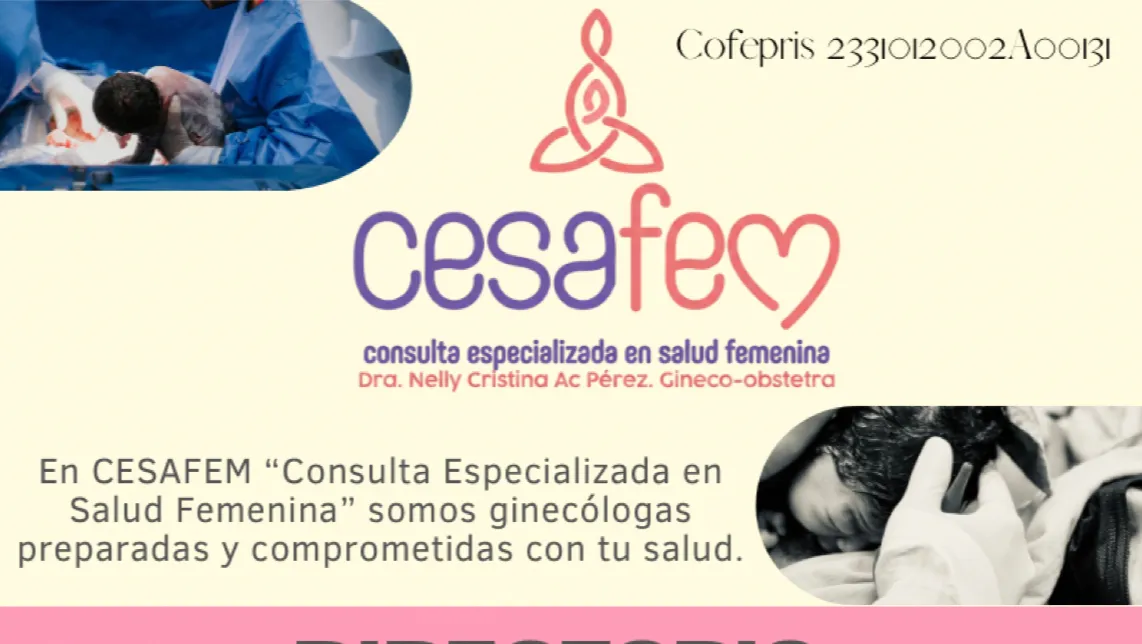 Foto 1 de Dra. CESAFEM. Cristy Ac. Consulta Especializada, por CESAFEM. Dra. Cristy Ac. Consulta Especializada en salud femenina.