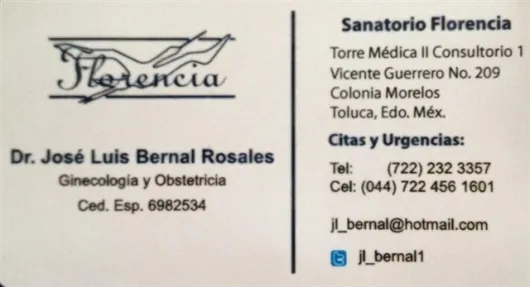 Foto 3 de Dr. José Luis Bernal Rosales, por Dr. José Luis Bernal Rosales, Ginecólogo