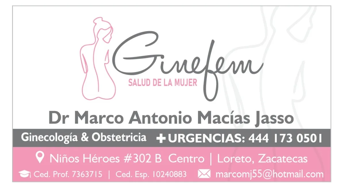 Foto 4 de Ginecologo Loreto/ginefem, por GINECOLOGO LORETO/GINEFEM