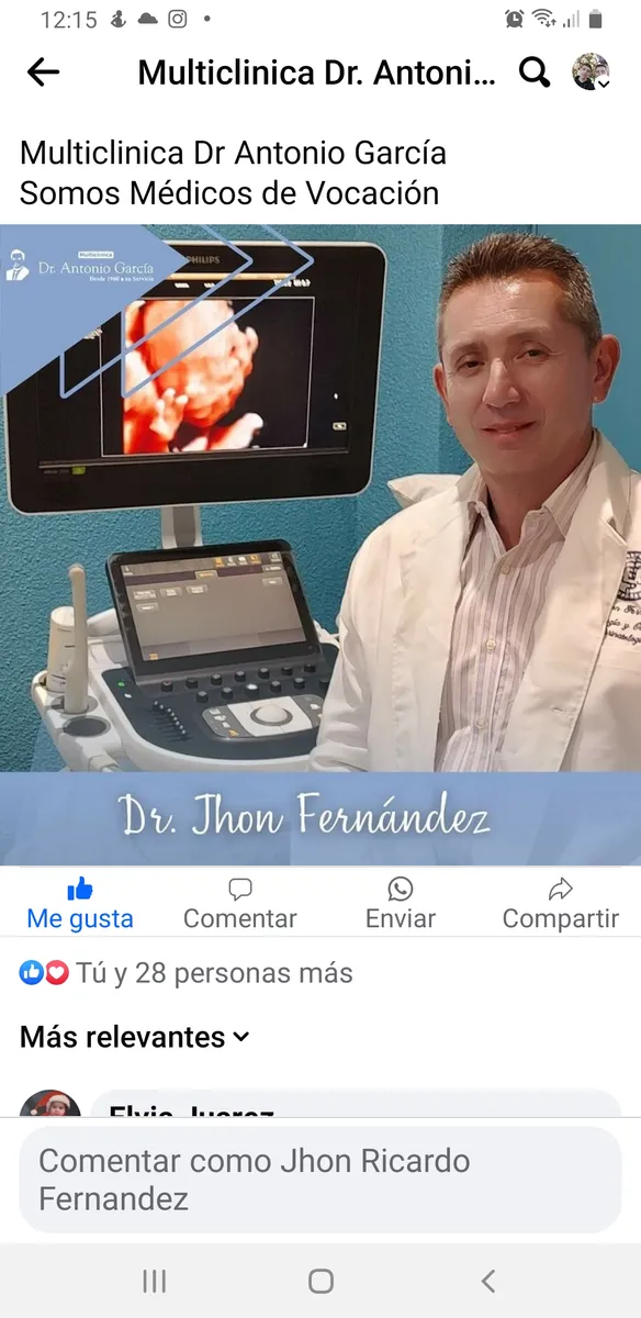 Foto 3 de Dr. Jhon Ricardo Fernández Perinatologia Medicina, por Dr. Jhon Ricardo Fernández Perinatologia Medicina Materno Fetal Obstetricia Ginecologia