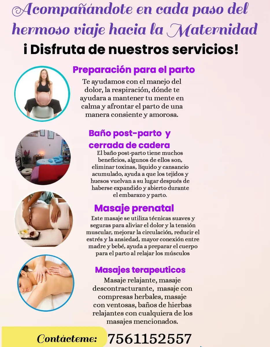 Foto 3 de Partera Profesional y Tradicional Sifrá y Puá, por PARTERA PROFESIONAL Y TRADICIONAL SIFRÁ Y PUÁ