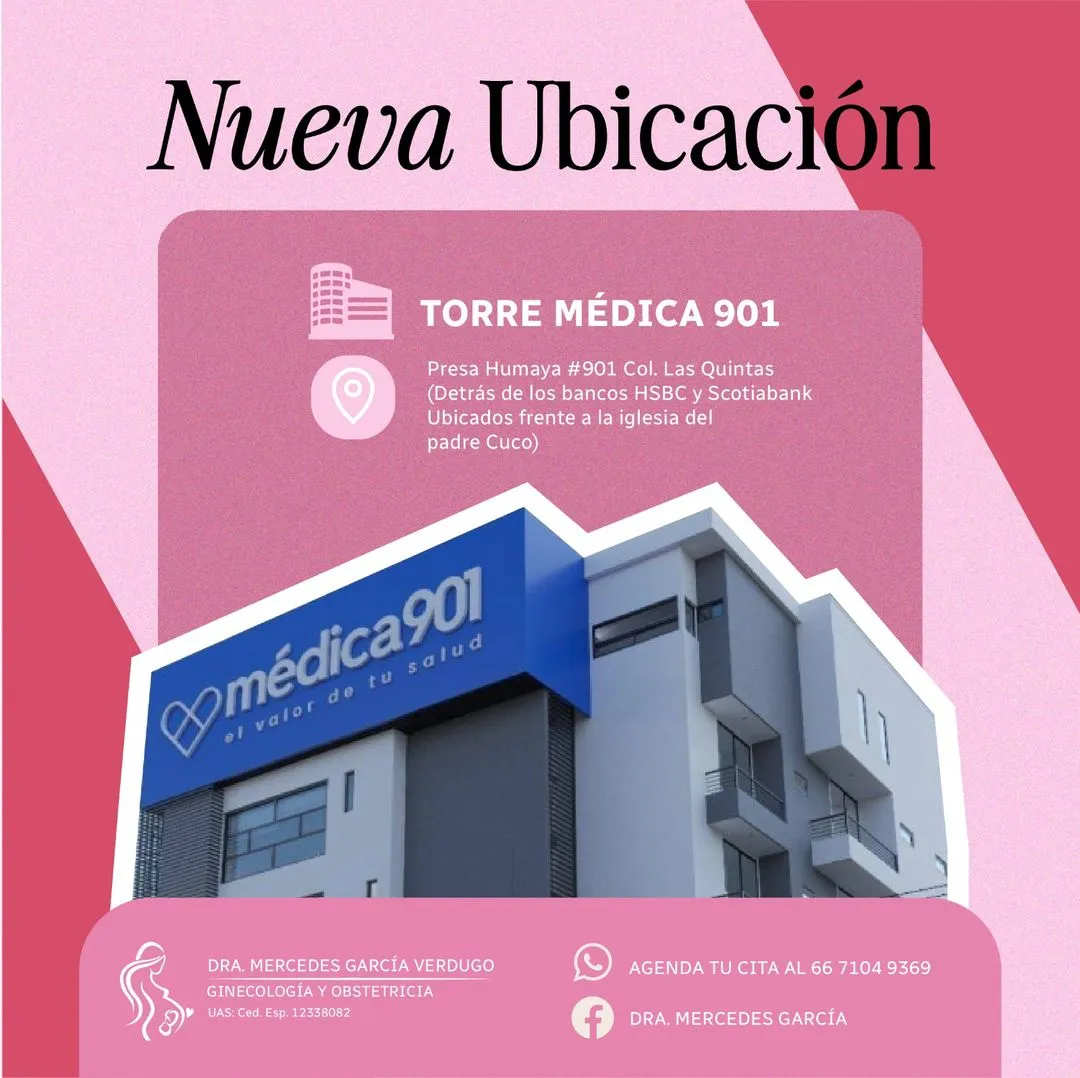 Foto 4 de Dra. Mercedes García Verdugo, por Dra. Mercedes García Verdugo - Ginecóloga Culiacán