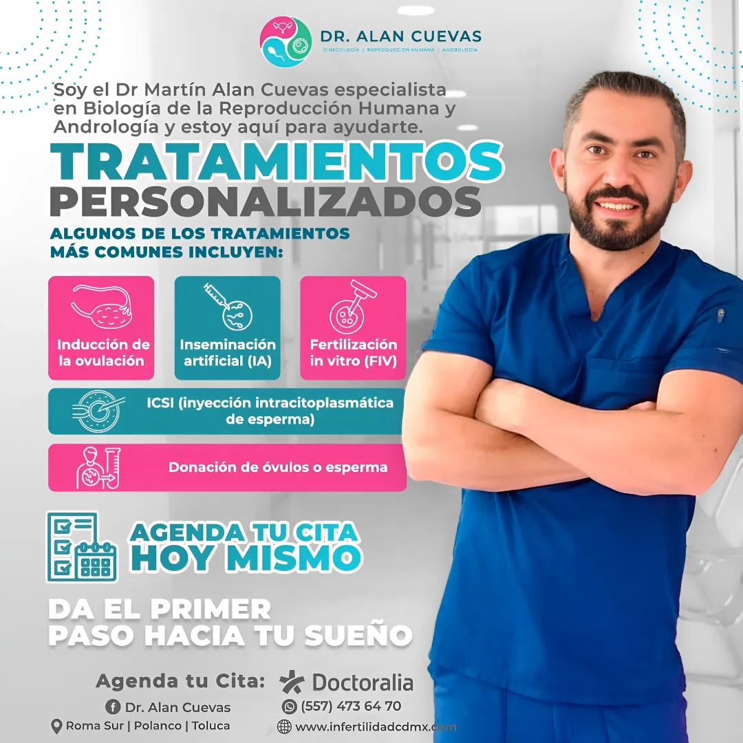 Foto 4 de Dr. Alan Cuevas /Biólogo de la Reproducción/Andrologo, por Dr. Alan Cuevas Ginecologo