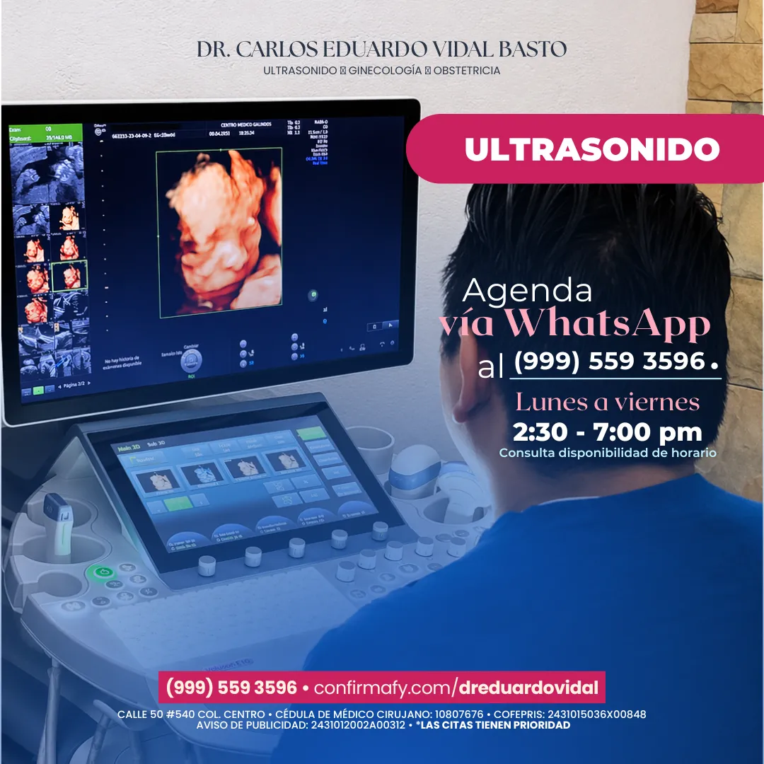 Foto 2 de Dr. Carlos Eduardo Vidal, por Dr. Carlos Eduardo Vidal - Ultrasonido ✦ Ginecología ✦ Obstetricia